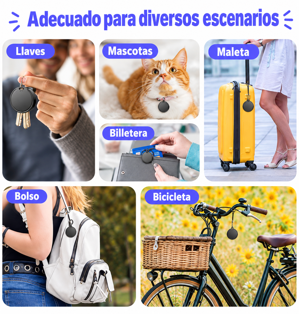 🚨 Localizador Inteligente N Tag – Encuentra tus Llaves, Mascotas y Objetos en Segundos 📍